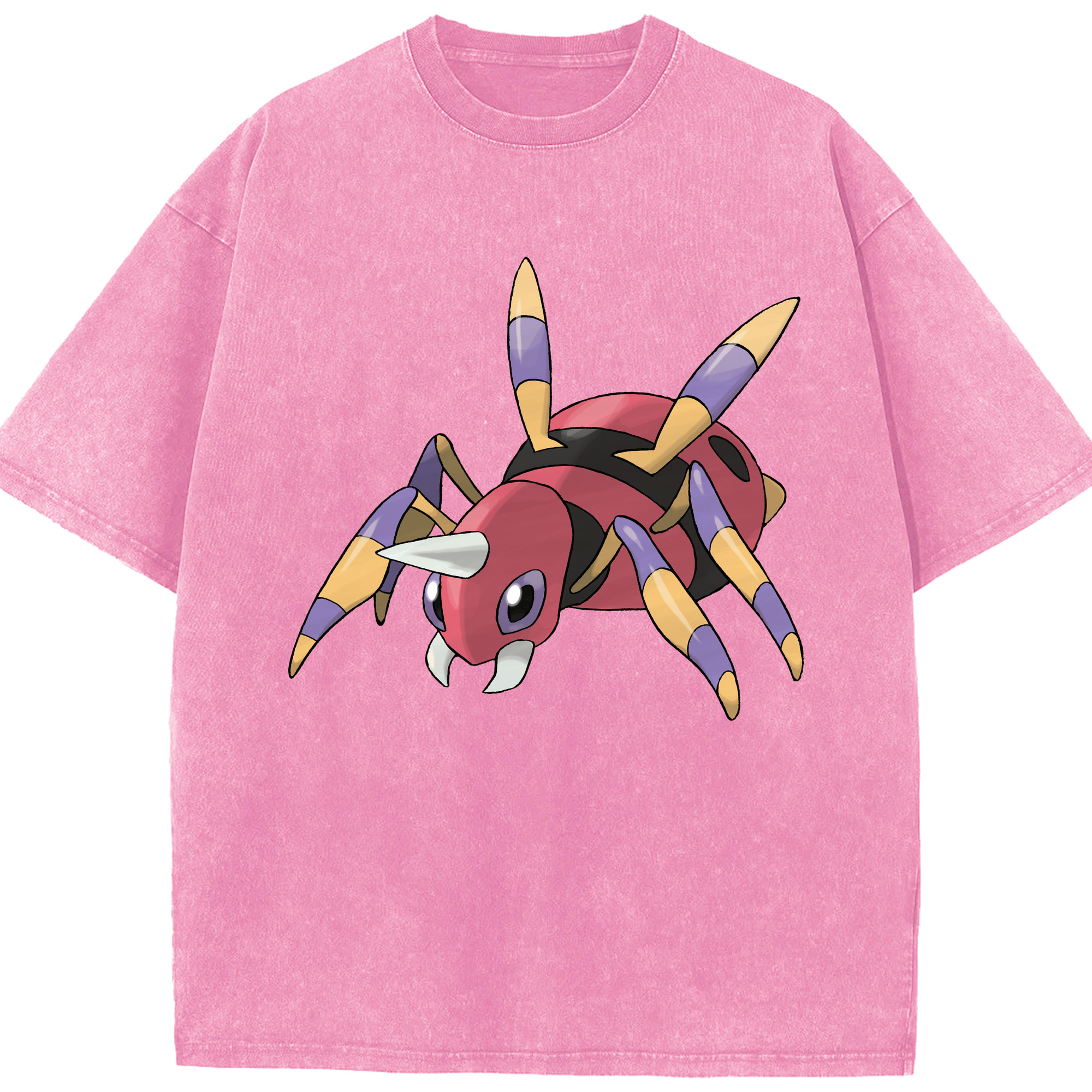 （画像用） ポケットモンスター Pokémon 綿100% ヴィンテージ風 半袖Tシャツ（フロントプリント）